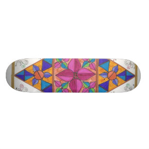Skate Arte Sk8Board da geometria de Sk8er