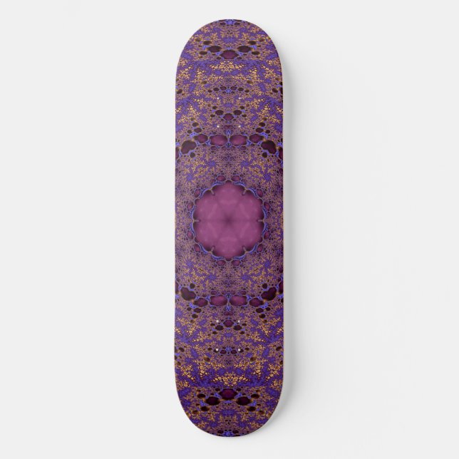 Skate Arte Trippy Mandala (Frente)