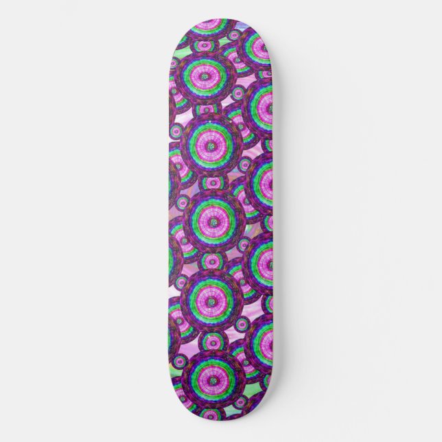 Skate Arte Trippy Tie Dye (Frente)