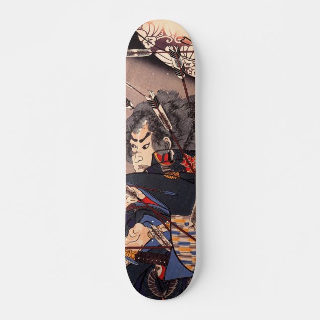 Skate Arte ukiyoe japonesa (Frente)