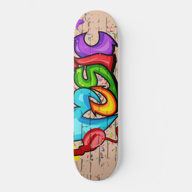 Skate Arte Urbana 10. (Frente)