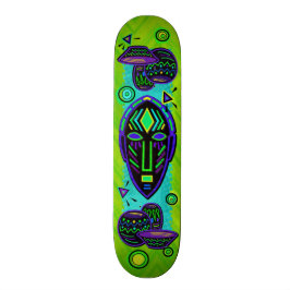 Skate Artefato africano Pop