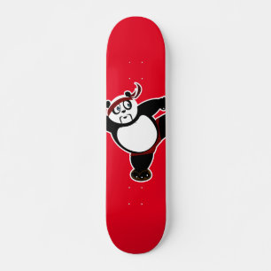 Skate Artes marciais - Panda - Vermelho