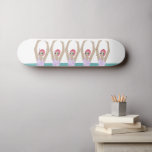 Skate Artistic Swimmers | Synchro Swimming Design Art<br><div class="desc">Featuring cool modern illustration of synchronized women artistic swimmers in a pool. Artistic swimmers gift design in a pastel colors. Five swimming ladies in swimming pool. Cool swim team gift. synchronized swimming team gifts, synchronized swimming team coach gift. Artistic swimmers girl team gifts ideas. Artistic swimming home decor, stationery and...</div>