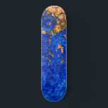 Skate Artsy Cobalt Blue Ouro Yellow Acrylic Painting<br><div class="desc">Esta pintura moderna e legal é perfeita para a pessoa moderna e moda. Ele apresenta um design abstrato de azul de cobalto pintado à mão e de acrílico amarelo ouro. É exclusivo, artístico e contemporâneo.***NOTA IMPORTANTE do DESIGN: para qualquer solicitação personalizada de design, como solicitações de correspondência de produtos, alterações...</div>