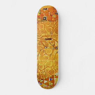 Skate Árvore da vida Gustav Klimt Nouveau