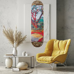 Skate Árvore de Meditação Espiritual de Retirada da Natu<br><div class="desc">Perfeito para malhações,  desportistas e skateboarders. Projetado para inspirar e inspirar paz e serenidade com a Natureza,  árvore e paisagem,  este skate é perfeito para um amador ou especialista.</div>