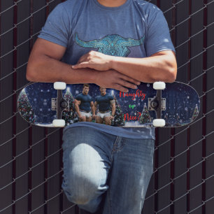 Skate Árvore de Natal decorada de SlipperyJoe