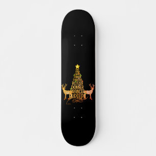 Skate ÁRVORE DE NATAL DOS papais noeis