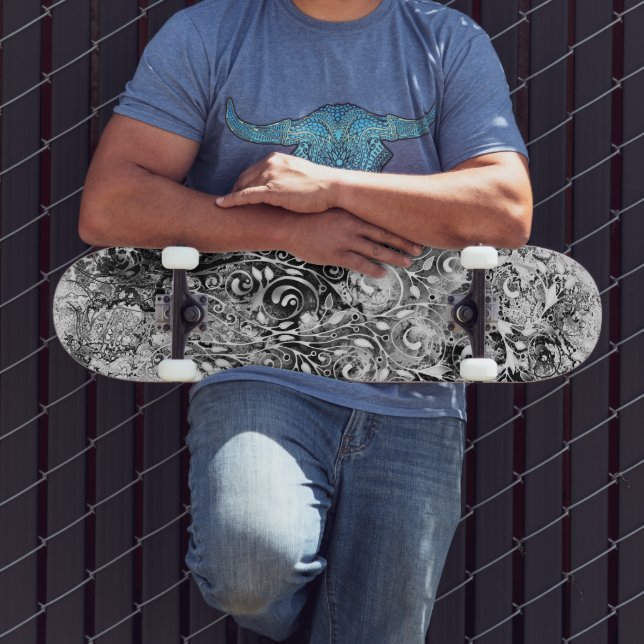 Skate Árvore De Vida - Espirais Deixam Estilo Grunge 1 (Ao ar livre 3)