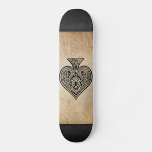 Skate Ás de espadas travesseiro decorativo