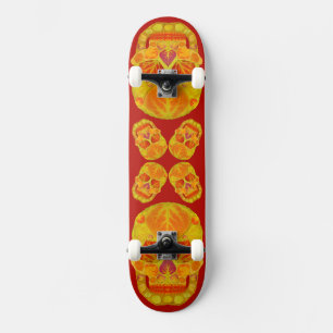 Skate Aspen Folha Crânio 13