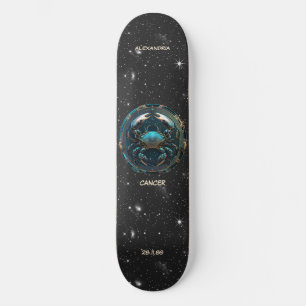 Skate Astrologia Símbolo Zodiac Cancer Personalizado