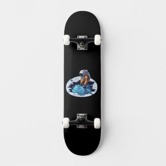 Skate Astronauta na Lua