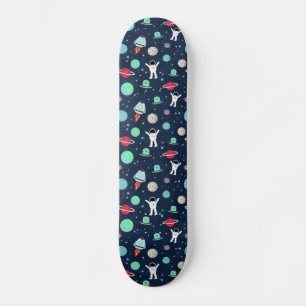 Skate Astronautas Planetas Foguetes e Alienígenas