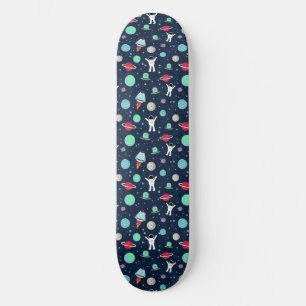 Skate Astronautas Planetas Foguetes e Alienígenas