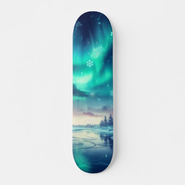 Skate aurora borealis/Natal/Inverno (Frente)