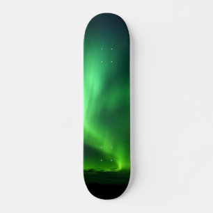 Skate Aurora Borealis Norther Alaska Sky Green Sk
