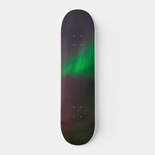 Skate Aurora Borealis Norther Lights Alaska Sky Green (Frente)