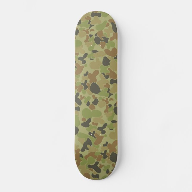 Skate Aus green camouflage (Frente)