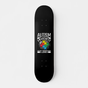 Skate Autismo Sensibilização Aceite Compreender Amor