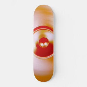 Skate auto-falante de música vermelhos