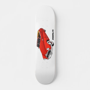 Skate Automóvel clássico vermelho 1948