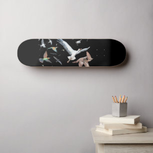 Skate Aves migratórias que rastreiam os seus voos
