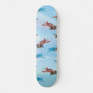 Skate Aviões de Brinquedo