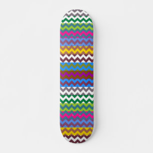 Skate Aztec Chevron Zigzag Stripe Padrão 7