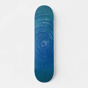 Skate azul do redemoinho