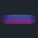 Skate Azul e roxo<br><div class="desc">Azul e plataforma roxa do conselho do skate</div>