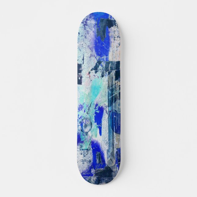 skate azul grafite (Frente)