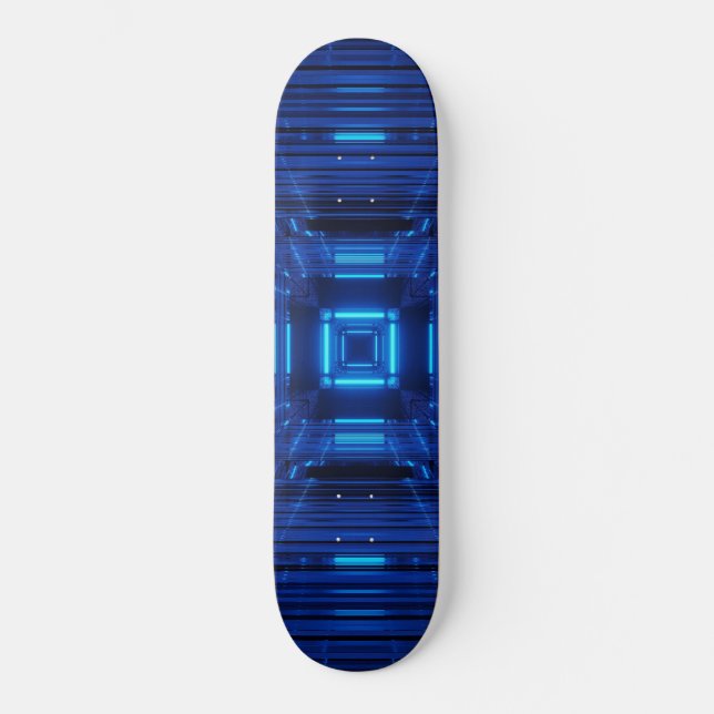 Skate Azul neon (Frente)