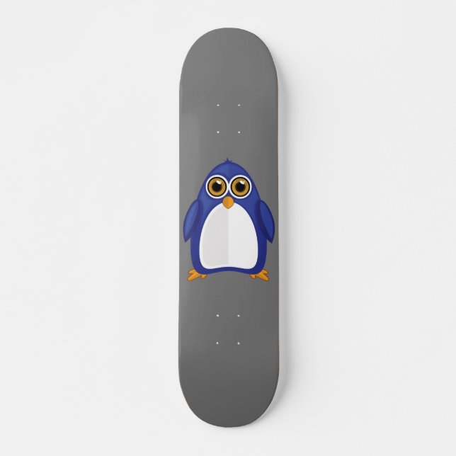 Skate Azul-pinguim (Frente)