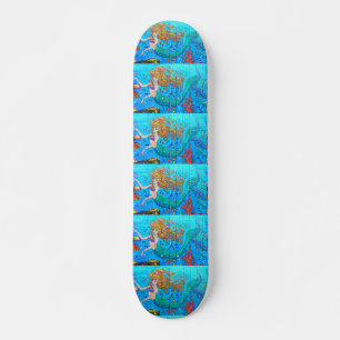 skate azul-sereia ruivo