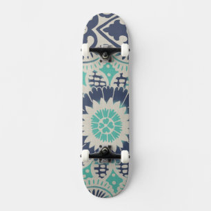 Skate Azulejo Batik Azul III