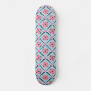 Skate Azulejo decorativo colorido