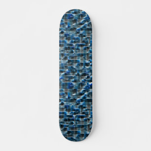 Skate Azulejos de cerâmica rústica com cinza azul virtua