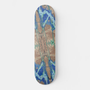 Skate Azurite Stone Beige e Turquoise