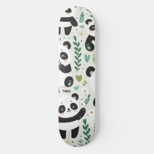 Skate Baby Panda Pattern