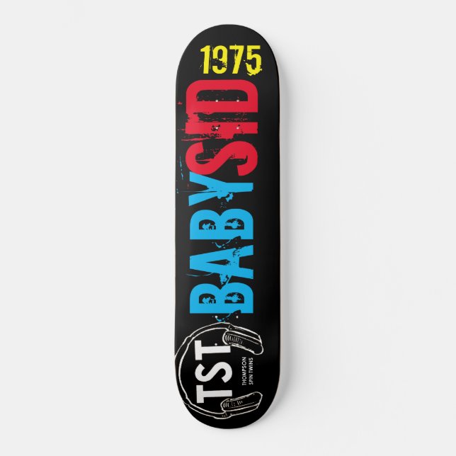 SKATE BABY SID 1975 SKATEBOARDS / JMT EUA (Frente)