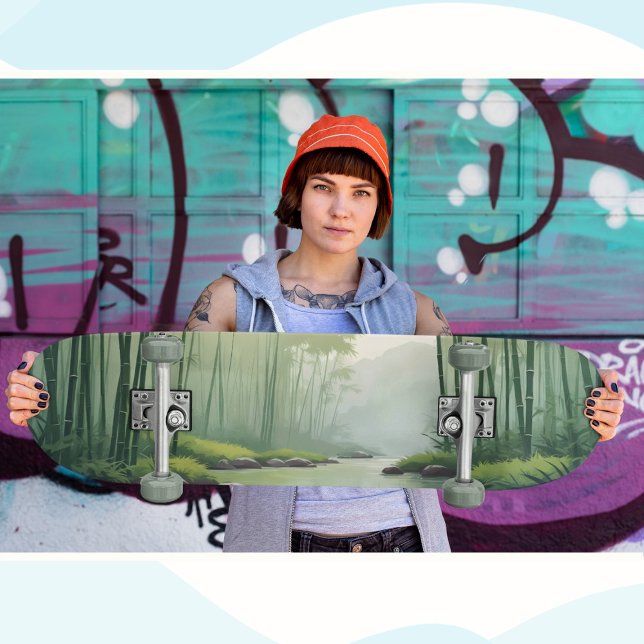Skate Bamboo Forest with River (Criador carregado)