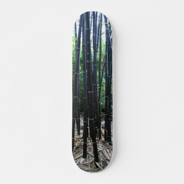 Skate bambu preto - personalizado (Frente)
