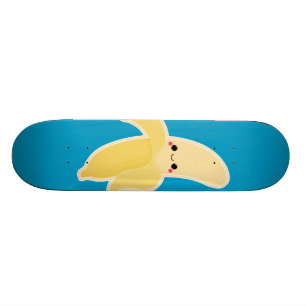 Skate Banana de Kawaii no azul
