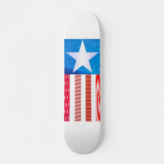 Skate Bandeira Americana
