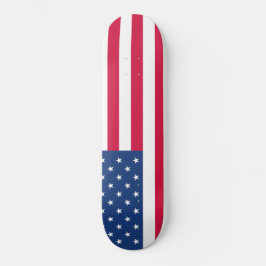 Skate Bandeira Americana