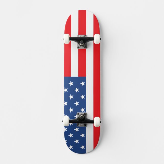 Skate Bandeira Americana (Frente)