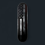 Skate Bandeira Americana Industrial Grunge<br><div class="desc">DURO PARTILHADO PARA A VIDA, LIBERDADE, E A PROSSECUÇÃO DE TRUQUES DE AGRO COM ESTA Pasta de Bandeiras Americana, Industrial, Grunge!</div>