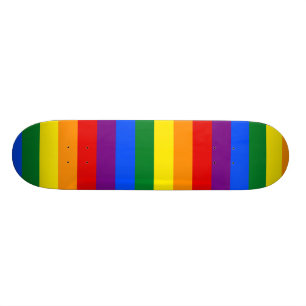 Skate Bandeira Arco-íris LGBT